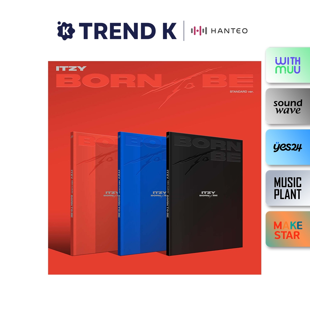 (Site POB) ITZY - [BORN TO BE] (STANDARD VER.)