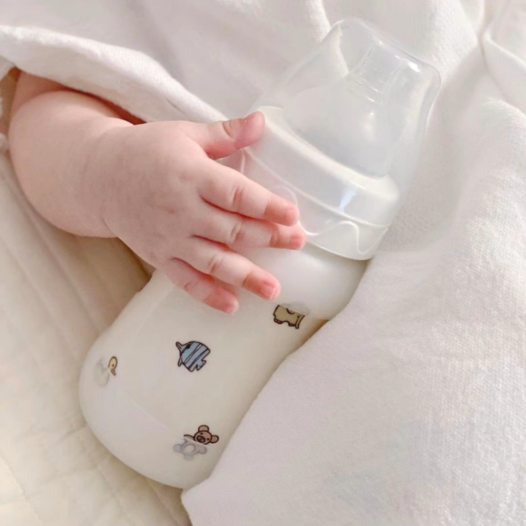 Bình sữa bằng sứ cao cấp Royal Sèvres Hàn Quốc 120-220-280ml