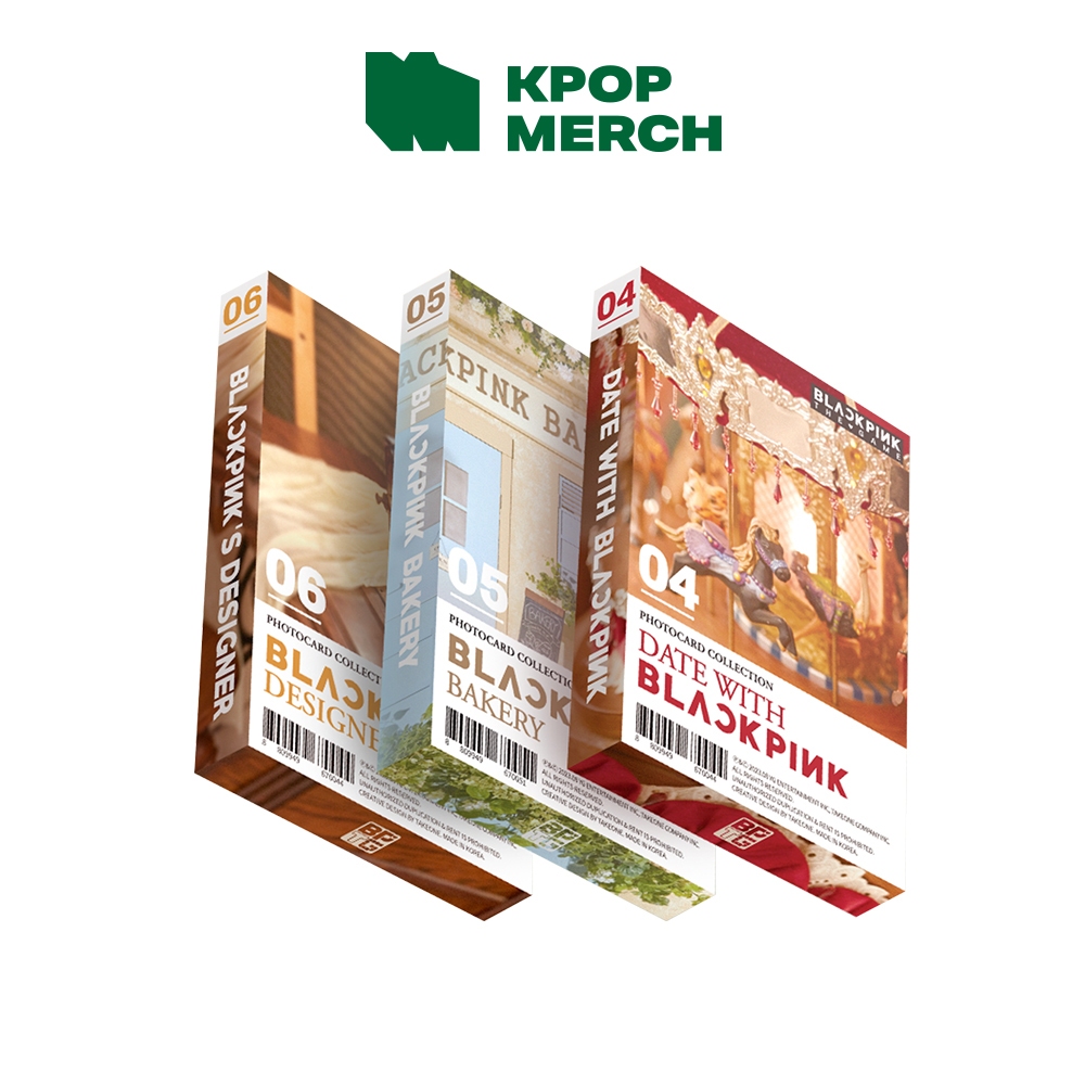 BLACKPINK - The Game Photocard Collection No.4-6