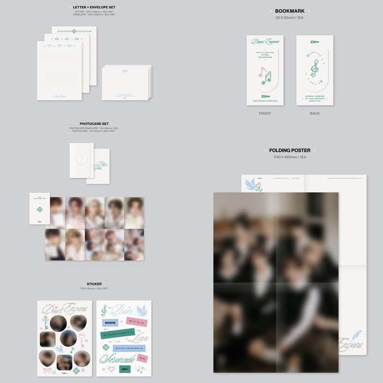 Bộ lịch ENHYPEN 2024 Season's Greetings