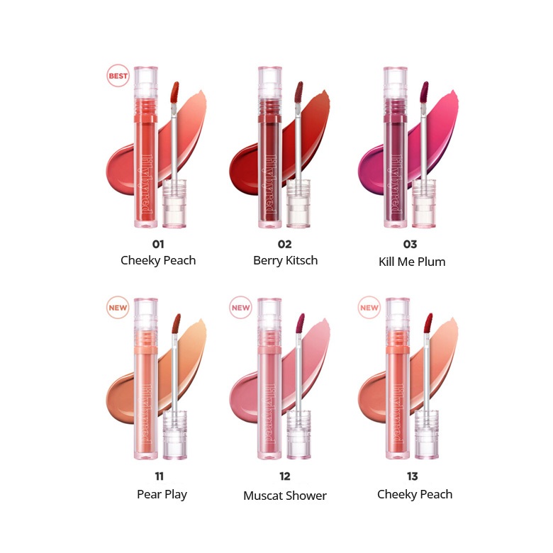 Lilybyred Lớp Thủy Tinh Cố Định Tint 3.8g