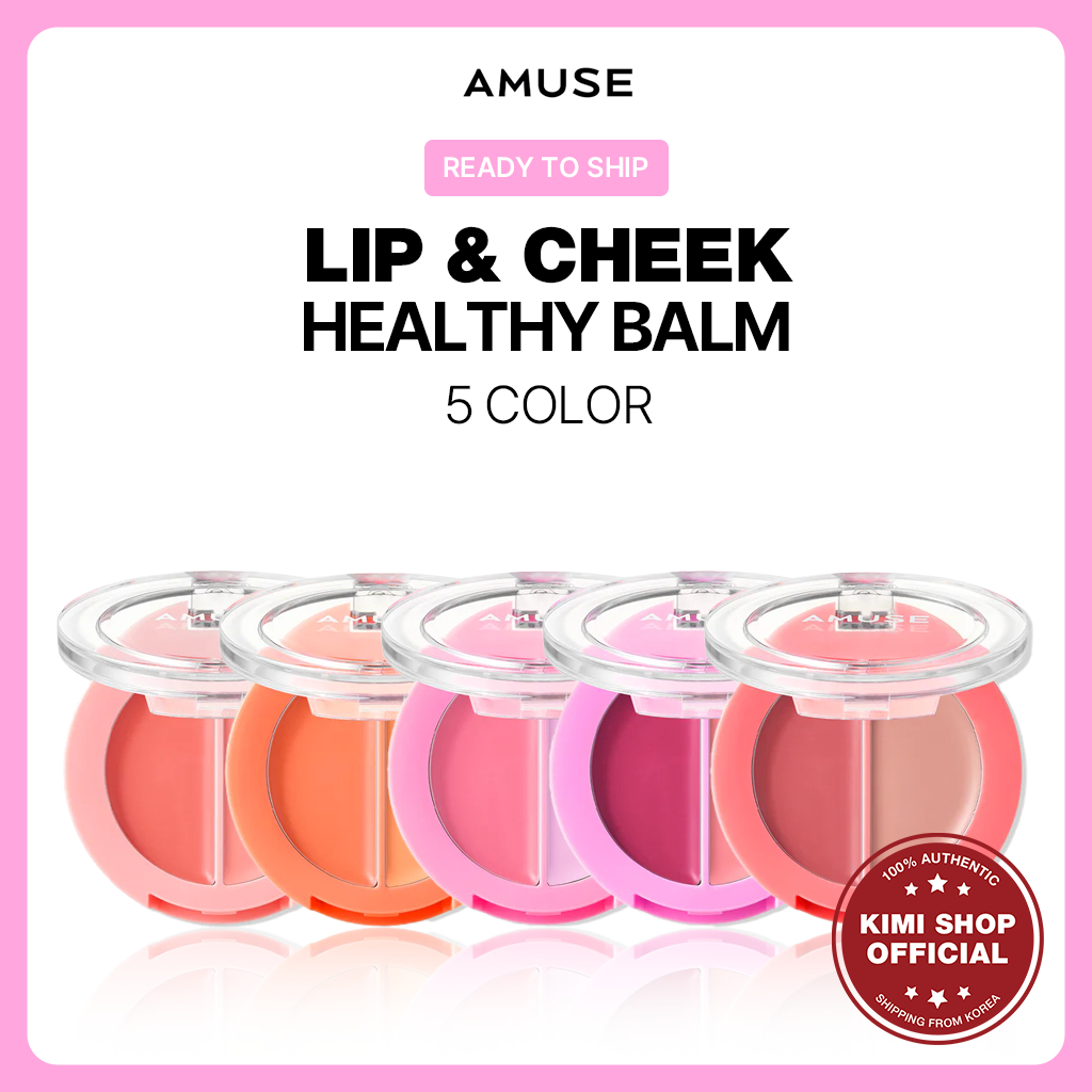 [amuse] Son Dưỡng Môi Tốt Cho Sức Khỏe 5 Màu / Vận Chuyển Từ Hàn Quốc