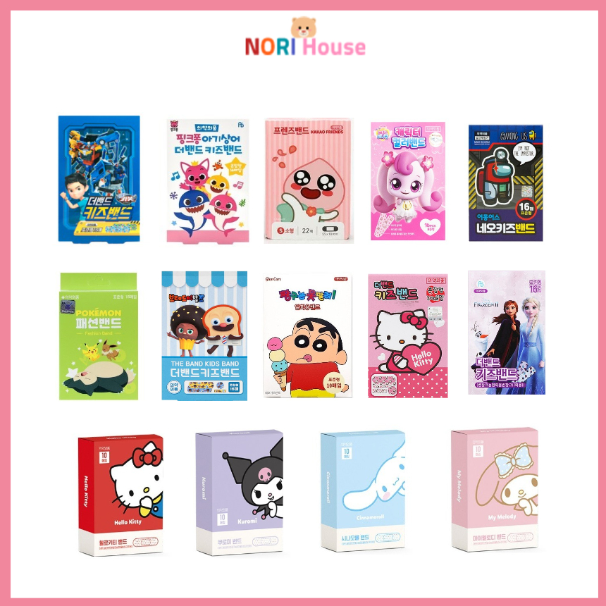 Pokemon Pink Pong Kitty Character băng cá nhân Kids