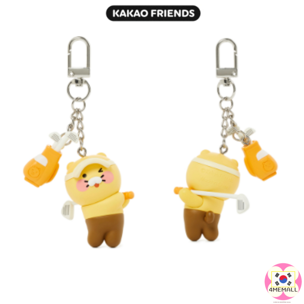 Kakao Móc Khóa Thể Thao Hình kakao friends tennis golf choonsik deco Quà Tặng Trang Trí