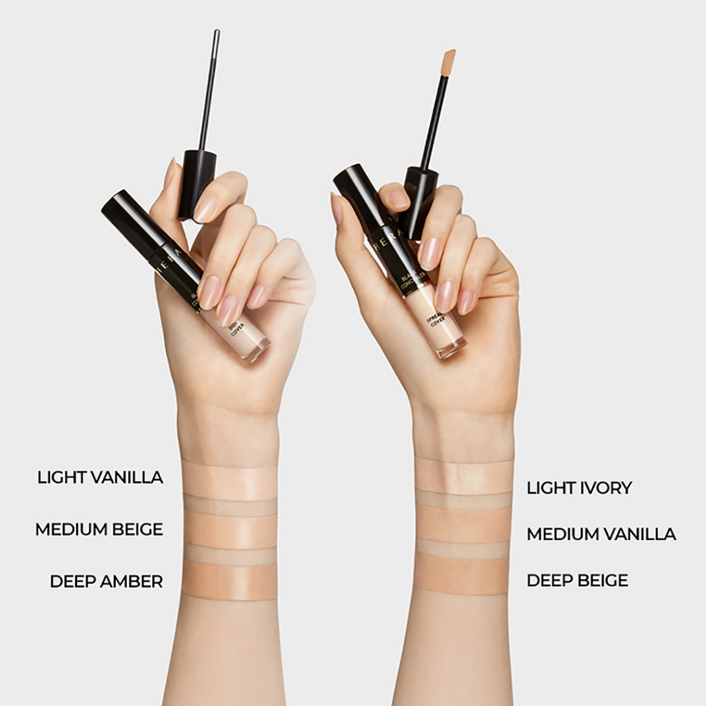 HERA Creamy Cover Concealer / Black Concealer Kem Che Khuyết Điểm Che Phủ Hoàn Hảo / Che Phủ Toàn Diện - Blackpink jenny C