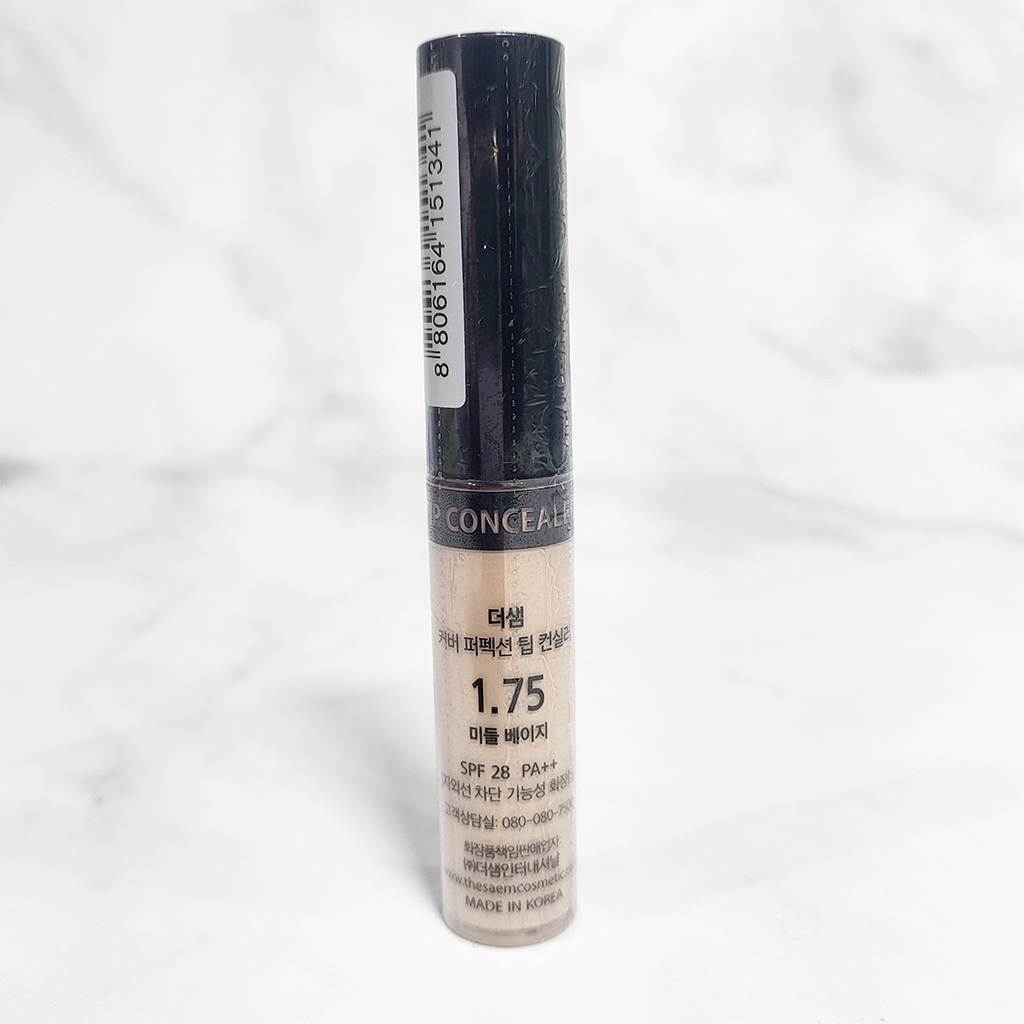 Kem che khuyết điểm The saem cover perfect tip 6.5g với 6 màu