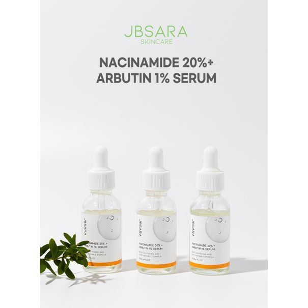 JBSARA Niacinamide 20% + Arbutin 1% Serum 30ml