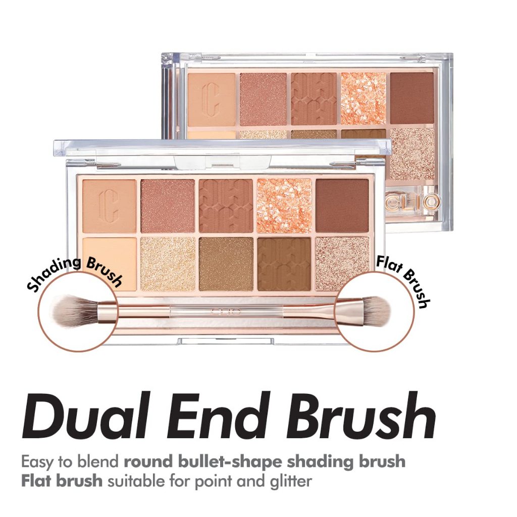 Bảng Phấn Mắt Chuyên Nghiệp / Bảng Phấn Mắt mini Màu Lì / Ánh Ngọc Trai Lấp Lánh Sắc Tố Cao Lâu Trôi