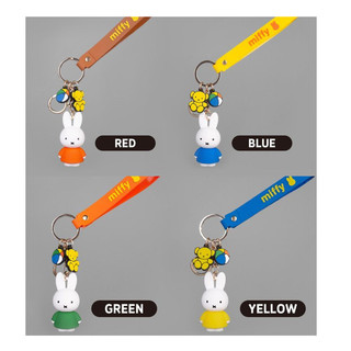 Móc Khóa Hình Thỏ Miffy (Đỏ / Xanh Dương / Vàng / Xanh Lá)