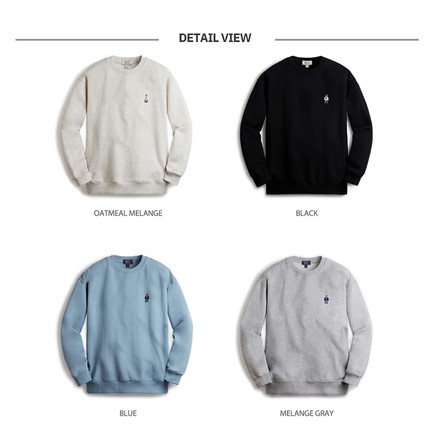 Áo Sweatshirt WHO.A.U WHMWD4T01U Steve Embroidery Sweatshirt