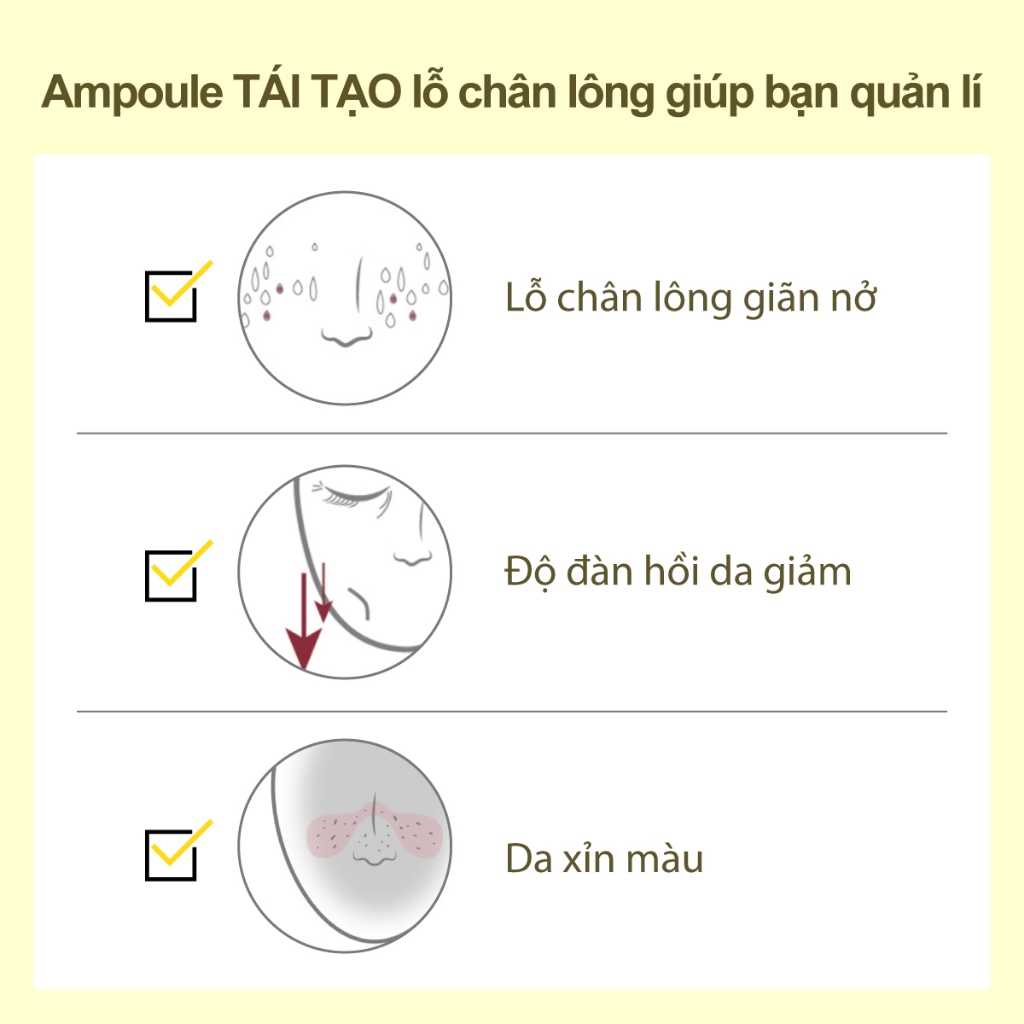 Gel NUMBUZIN tái tạo lỗ chân lông số 3