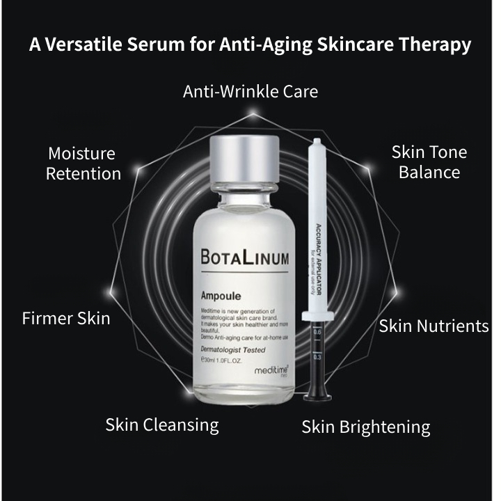 MEDITIME Tinh Chất botalinum 30ml / Làm Sáng Da Chống Nếp Nhăn Dưỡng Ẩm Và Làm Săn Chắc Da Nhạy Cảm