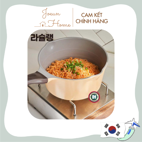 Nồi Quánh Có Miệng Đáy Từ Chống Dính 18cm Phong Cách Hàn Quốc Dùng Để Nấu Mì Quánh Bột Cho Bé