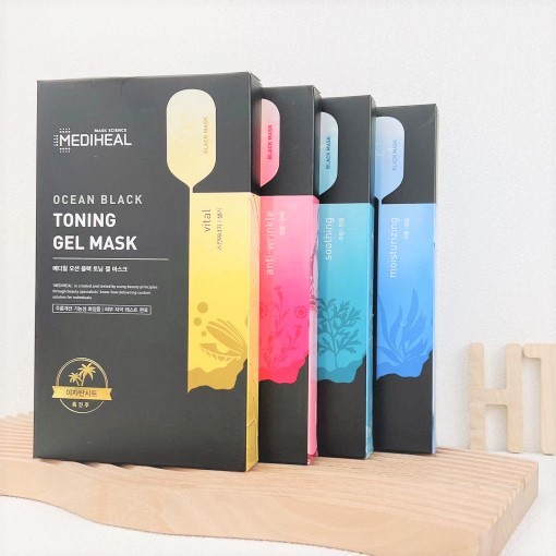 Set 5 mặt nạ đen cao cấp Mediheal Ocean Black Mask 25ml