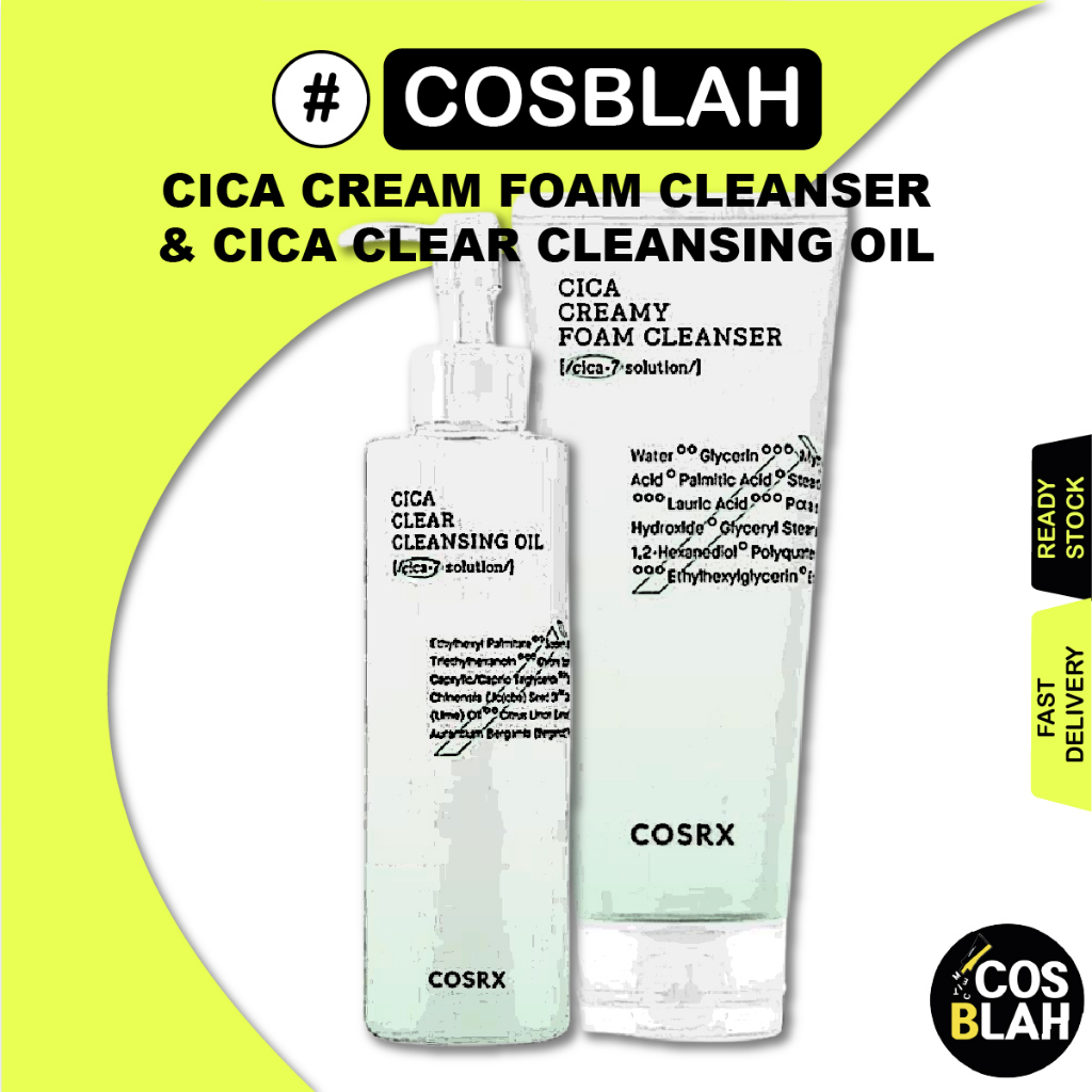 Cosrx Sữa Rửa Mặt Tạo Bọt cica Tinh Khiết Làm Sạch Dầu / Làm Sạch Da