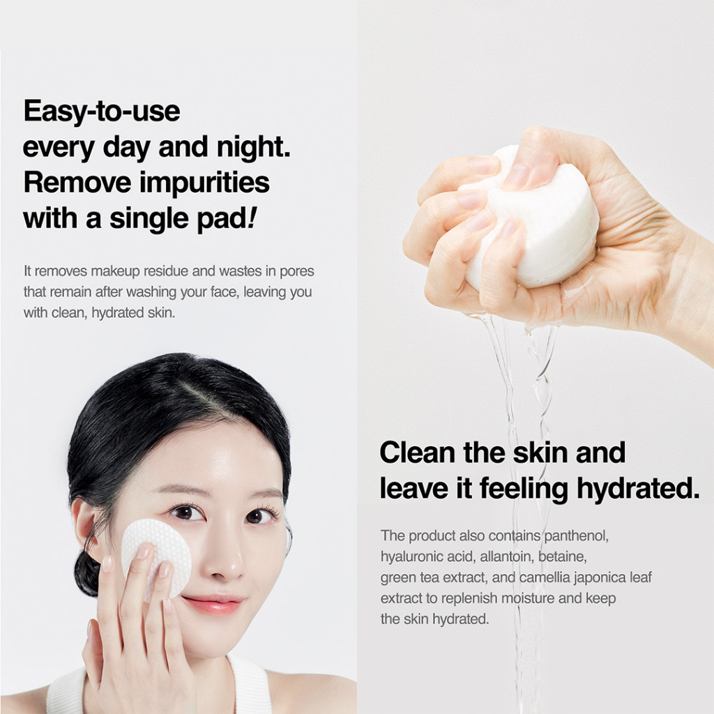MANYO  Galactomy Clearskin Pad Bông Tẩy Tế Bào Chết Nhẹ Nhàng 60ea - Làm Sáng Da Và Dịu Dàng