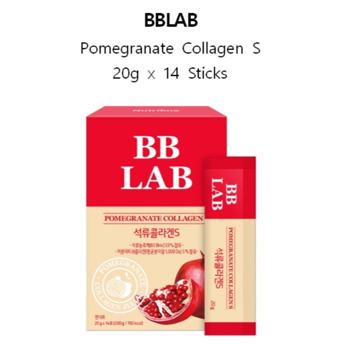 Bblab Lee Hyori Pick Lựu Collagen S Cung cấp 2 tuần 20g x 14 Que Độ đàn hồi da Chăm sóc chống nhăn