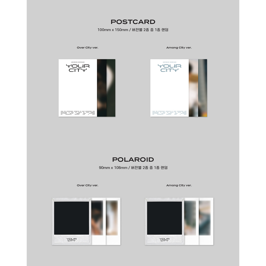 Mini album thứ 2 FNC Entertainment JUNG YONG HWA YOUR CITY