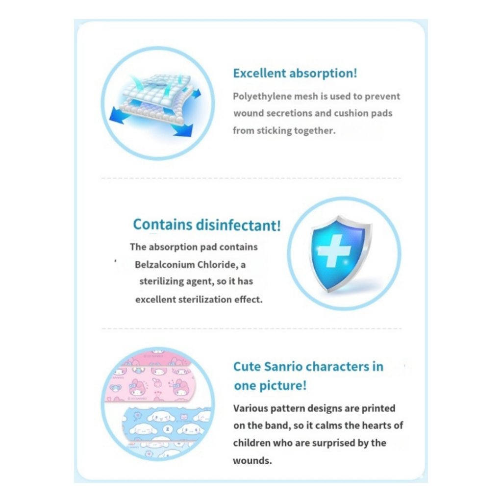 Dây Đeo Họa Tiết Nhân Vật Hoạt Hình my melody / kuromi / pompompurin / cinnamoroll 16p