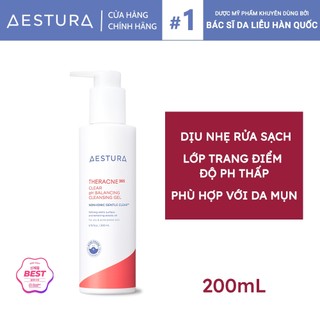 Gel rửa mặt trị mụn aestura 365 200ml