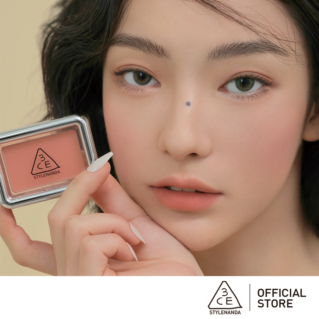 [Chỉ còn 165K sau khi áp voucher] Phấn Má Hồng 3ce New Take Face Blusher 4.5g | Official Store Cheek Make up Cosmetic