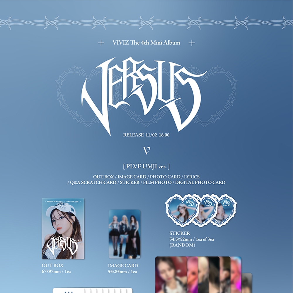 Kakao m Viviz - 4th Mini Album Versus_PLVE
