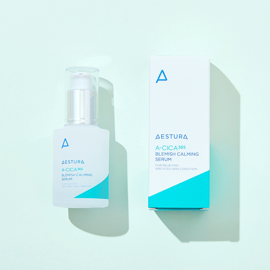 AESTURA A-Cica 365 Blemish Calming Serum Làm Dịu Da Loại Bỏ Thâm Nám 365 25ml - cica bpm + niacinamide