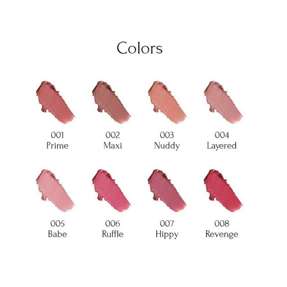 MOODWEAR BLUR LIPSTICK 8colors, Son Môi 8 Màu Lựa Chọn
