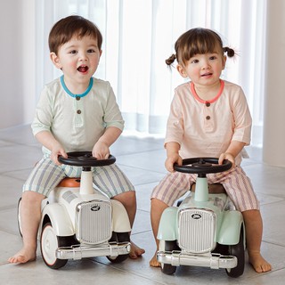 Cordi-i Bộ thun lửng cao cấp cho bé Churros Three-quarter Pajamas (23SS)_CE242 chính hãng Cordi-i Hàn Quốc / Thời trang Xuân Hè Cho Trẻ Em / Bộ Đồ Ngủ Trẻ Em