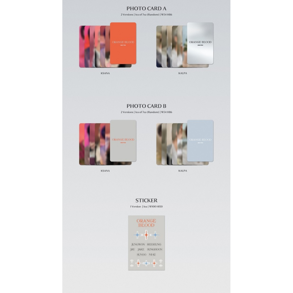 ENHYPEN - ORANGE BLOOD