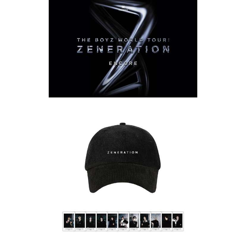THE BOYZ WORLD TOUR : ZENERATION ENCORE CORDUROY BALL CAP