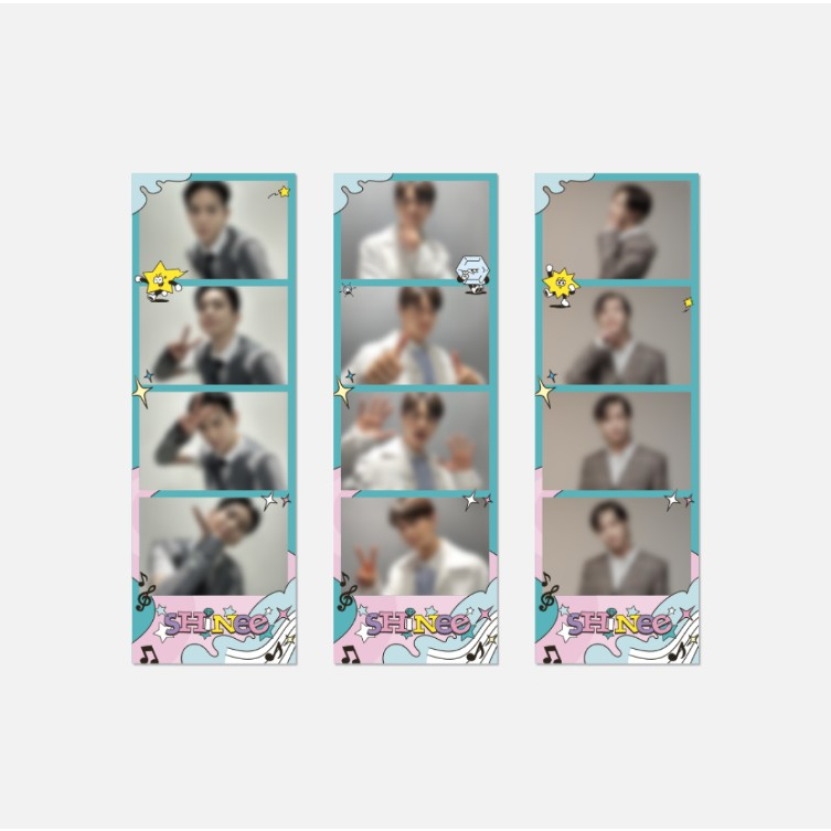 SHINee 4CUTS PHOTO SLEEVE SET