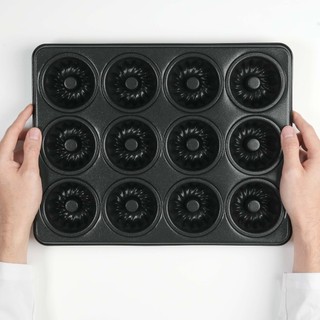 Chảo mini Phủ teflon 12 Ngăn Kiểu Hàn Quốc