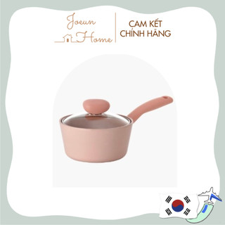 [Hàng chính hãng] Nồi chống dính đáy từ NEOFLAM SHERBET làm từ nhôm đúc phủ gốm 18 cm một tay cầm Hàn Quốc (màu hồng)