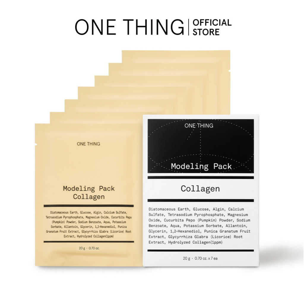 Mặt Nạ Làm Người Mẫu One Thing Modeling Pack Collagen (20g * 7ea)