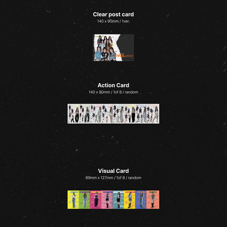 Mini album thứ 5 Kakao M tripleS - EVOLUTION Mujuk