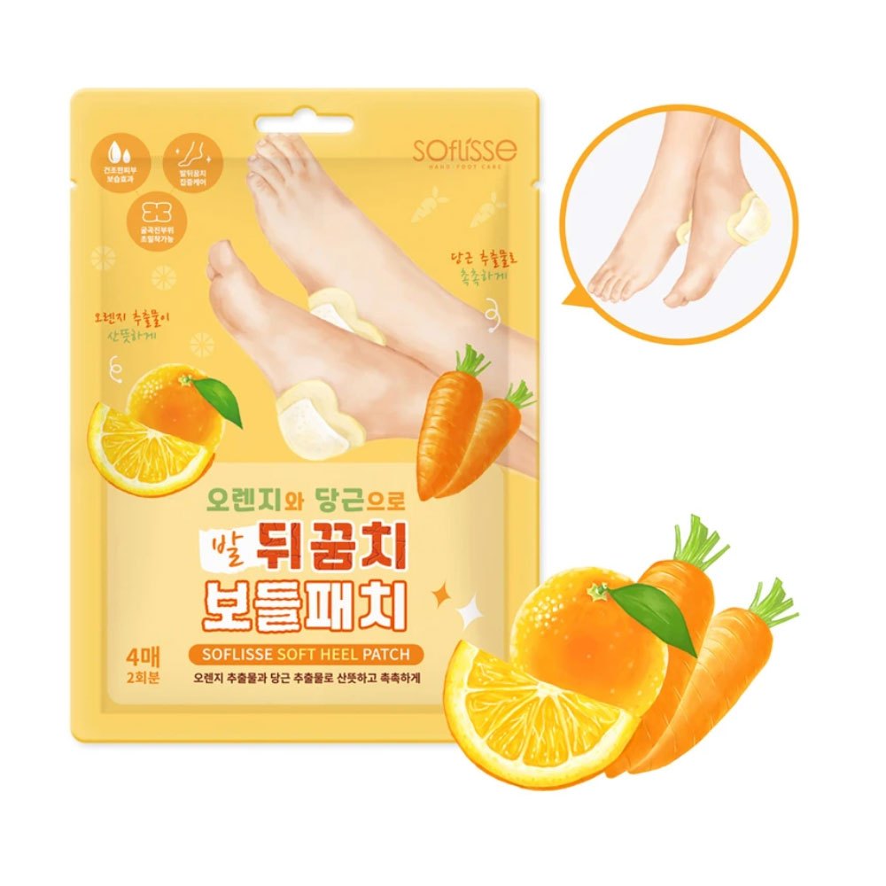 Miếng Dán Gót Mềm 4ct x 2