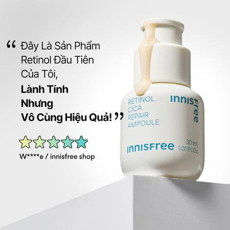Tinh chất dưỡng phục hồi da innisfree Retinol Cica Repair Ampoule   30ml / 50ml