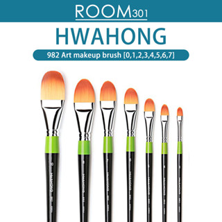   hwahong  Loạt hwahong Hàn Quốc Chính Hãng 982 #0 #1 #2 #3 #4 #5 #6 #7 Uchaehwa Cọ Trang Điểm Vẽ Màu Nước Che Khuyết Điểm Đa Năng Tiện Dụng 