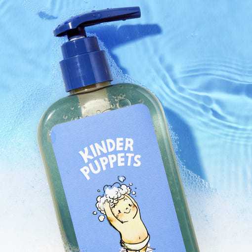 Kinder Puppets Made in Korea Gentle on Eyes Dầu gội & Tắm cho bé 300ml