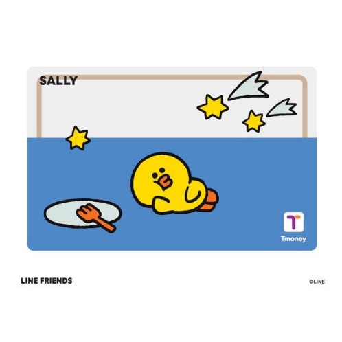 T-money line friends Thẻ Vận Chuyển Hàn Quốc cony sally choco