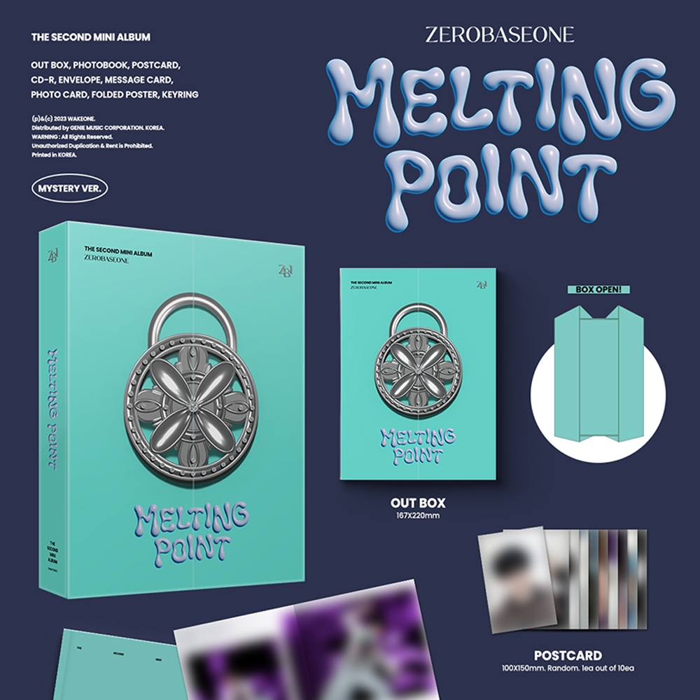 Stone Entertainment  Zerobaseone - 2nd Mini Album Melting Point