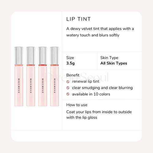 Water Blurring Fixing Tint – 10 màu