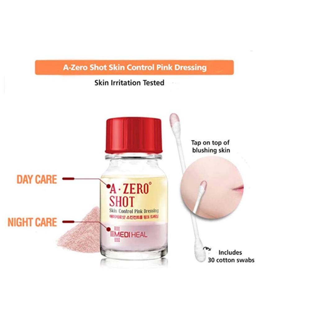 Dung dịch chấm mụn Mediheal A-Zero Shot Skin Control Pink Dressing