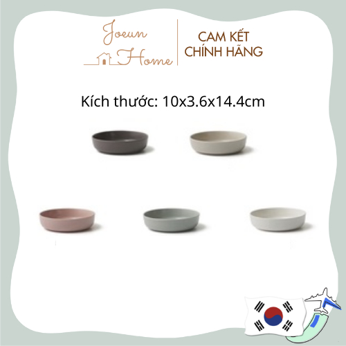 Bộ 4 Đĩa Sâu Lòng Màu Pastel ONBON Trang Trí Cực Xinh - 4 Màu Hoặc 1 Màu Tuỳ Chọn