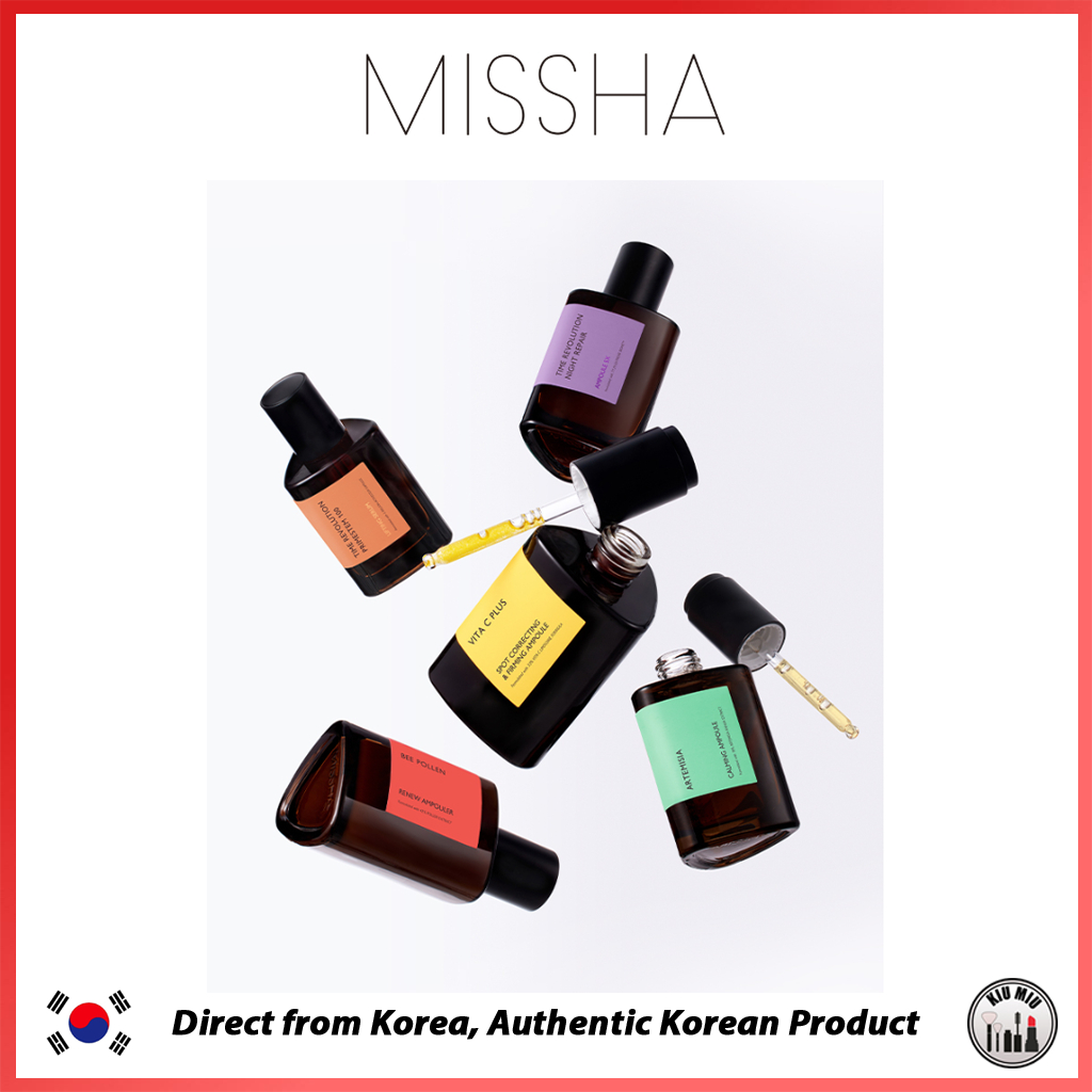 MISSHA TIME REVOLUTION NIGHT REPAIR AMPOULE 5X 75ml *Shipped from Korea*