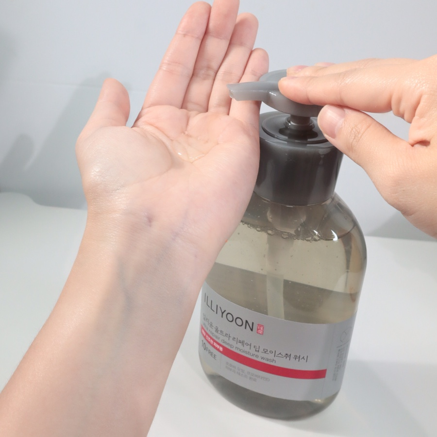 Sữa tắm dưỡng ẩm phục hồi da Illiyoon Ultra Repair Deep Moisture Wash 500ml