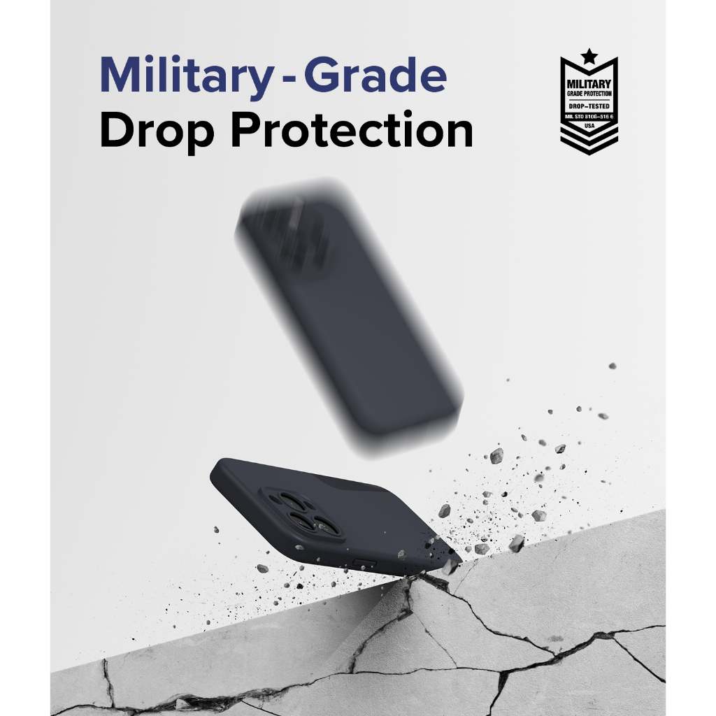 Ringke Silicone Từ tính cho iPhone 15 Pro Max 15 Pro Vỏ silicon mềm nhẹ