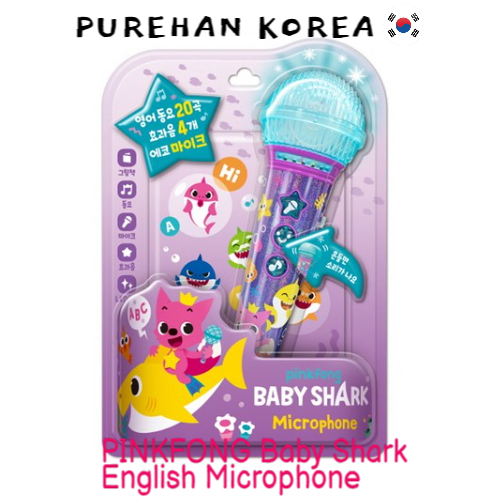 [PINKFONG Cá Mập Con] đồ chơi mic con cá mập con Babyshark Microphone Toy