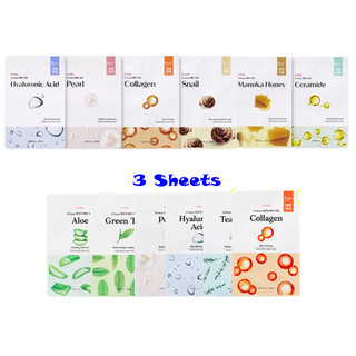 [Hàng mới về] Set 3 Miếng mặt nạ hơi cải thiện chăm sóc làn da hiệu quả 20ml